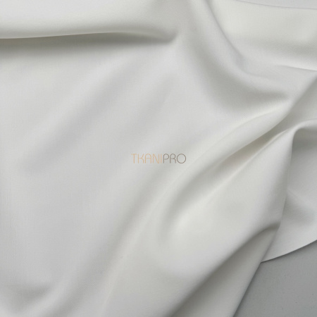 Костюмная ткань с вискозой цвет молочный, арт. K1950-1