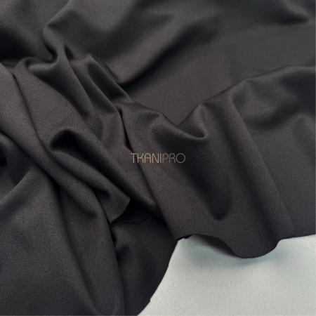 Трикотаж джерси, арт. D2044-2 цвет черный