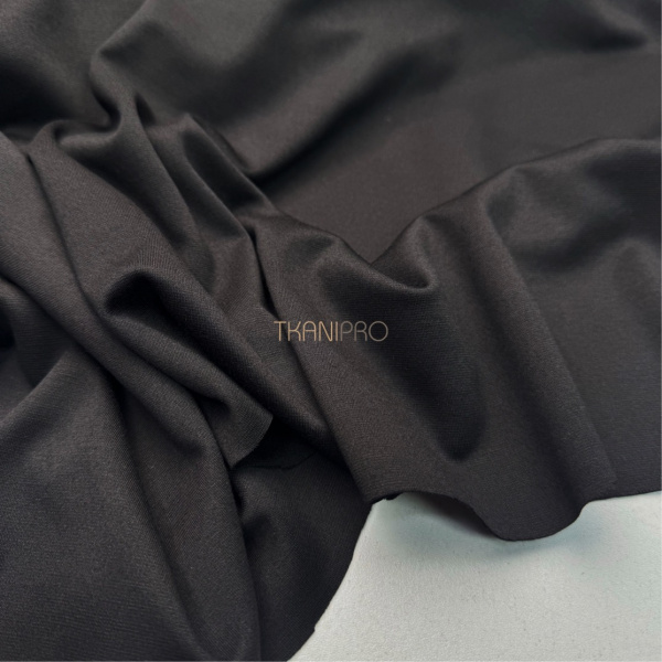 Трикотаж джерси, арт. D2044-2 цвет черный