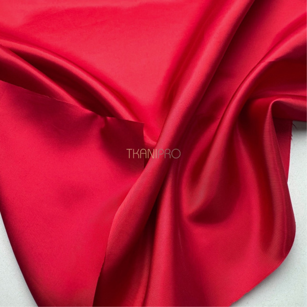 Подкладочная ткань жаккард цвет красный, арт. IP2116-6