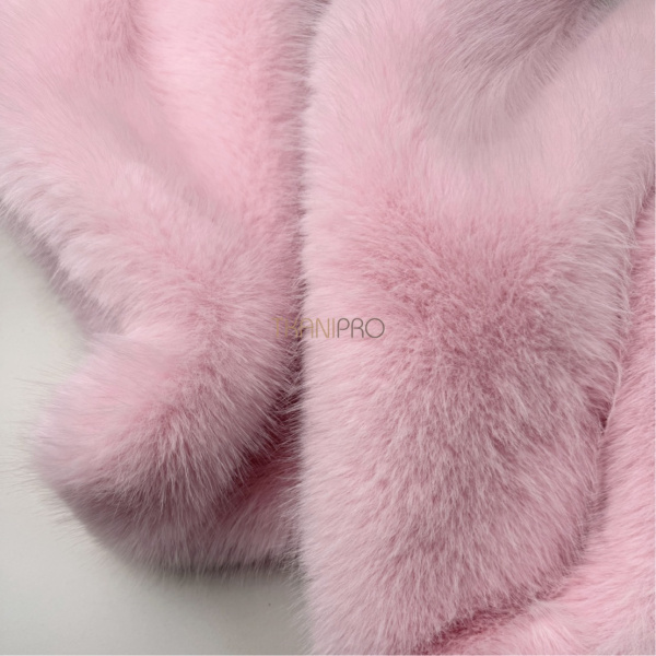 Соболь искусственный мех цвет розовый, арт. EN315-2