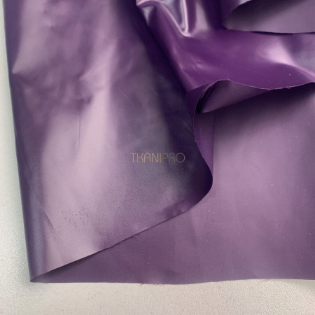 Ткань плащевая дюспо двухсторонняя глянец, арт. PL2000-60 цвет фиолетовый