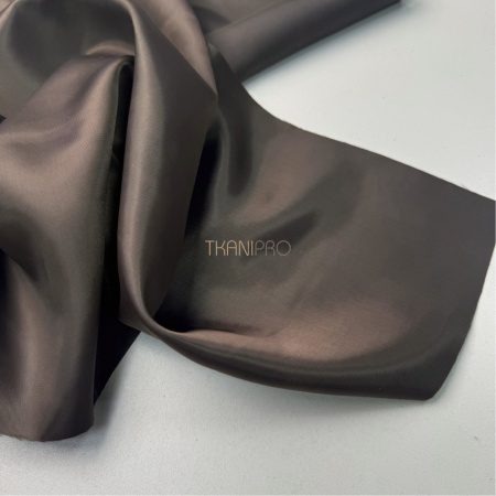 Подкладочная ткань жаккард, арт. IP2113-22 цвет коричневый