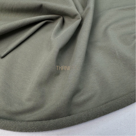 Футер 2 нитка петля, арт. DF3710-11 цвет хаки