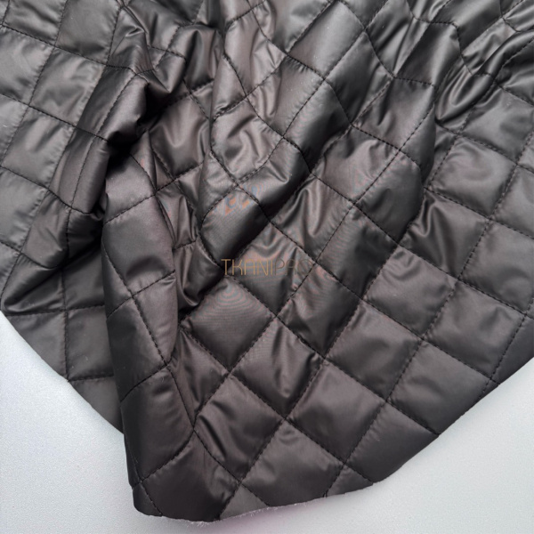 Стеганая ткань на синтепоне цвет тауп коричневый, арт. PS2297-26