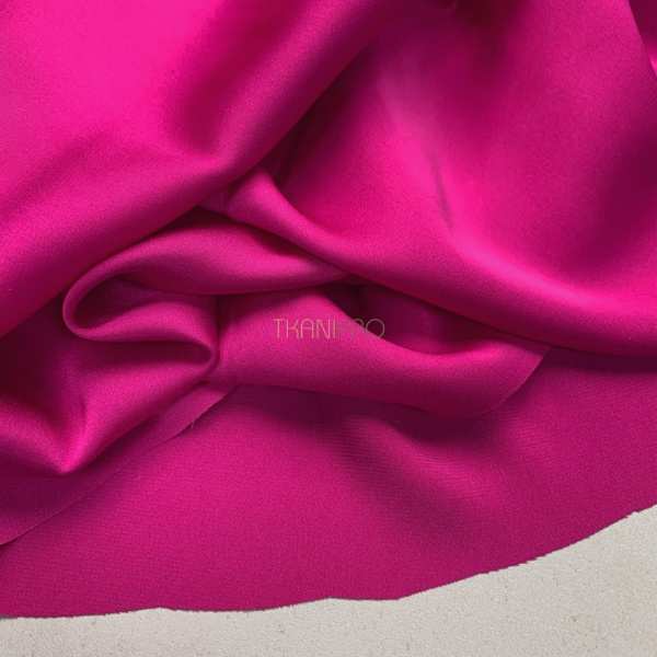 Шелк искусственный цвет фуксия, арт. S2131-51