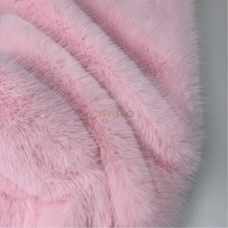 Соболь искусственный мех цвет розовый, арт. EN315-2