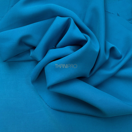Ткань вискоза костюмная цвет лазурный, арт. BK1047-5