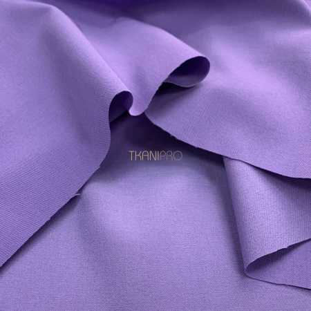 Костюмная поливискоза цвет сиреневый аметистовый, арт. K1937-21