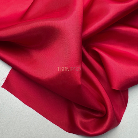 Подкладочная ткань жаккард цвет красный, арт. IP2116-6