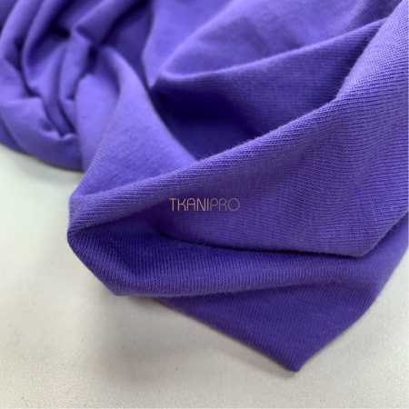 Трикотаж кулирная гладь, арт. DK3551-20 цвет фиолетовый