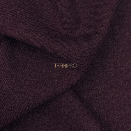 Костюмная плотная ткань цвет бордовый марсала, арт. KD1967-1