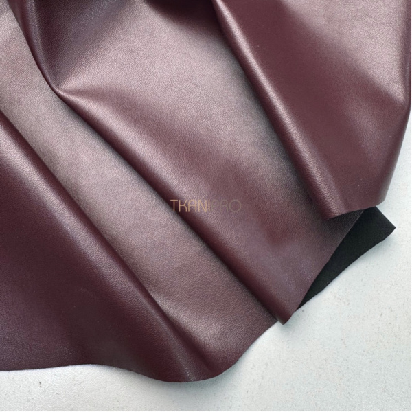 Искусственная кожа, арт. O2418-6 цвет бордовый