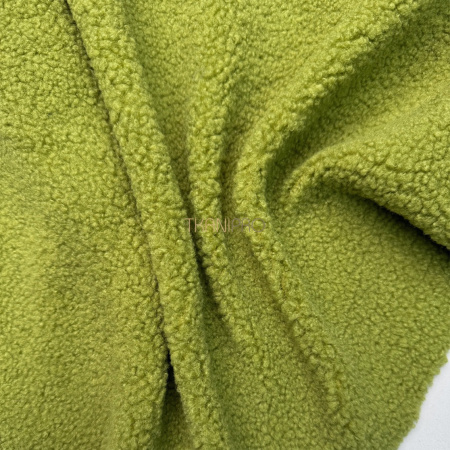 Мех барашек цвет зеленый яблочный, арт. WF3042-27