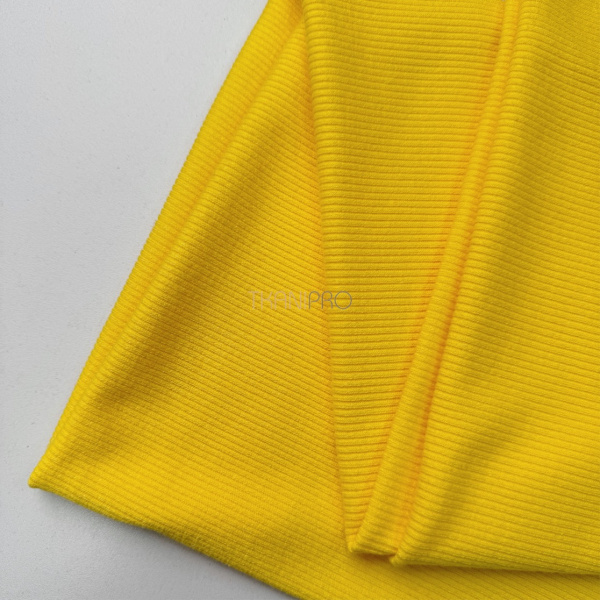 Трикотаж Кашкорсе с вискозой, арт. DW1962-16 цвет желтый