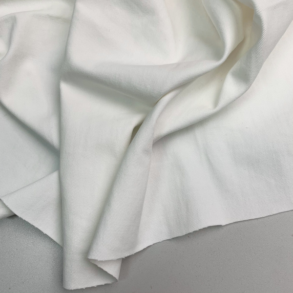 Коттон твил цвет молочный, арт. IKM3008-1