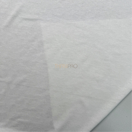 Тонкий трикотаж стрейч цвет молочный, арт. DK2004-1