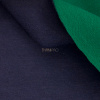 Пальтовый трикотаж двухсторонний, арт. D2N2018-3 цвет зеленый и темный синий