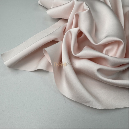 Сатин вискоза цвет пудровый, арт. SK2006-2
