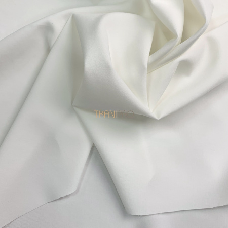 Плательная блузочная ткань софт цвет молочный, арт. BS2004-2