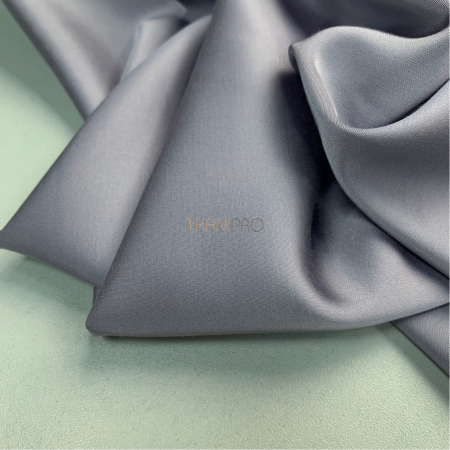 Сатин вискоза цвет серый, арт. SK2001-5