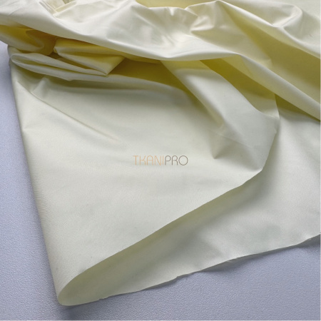 Ткань плащевая дюспо матовая, арт. PL2284-3 цвет желтый лимонный