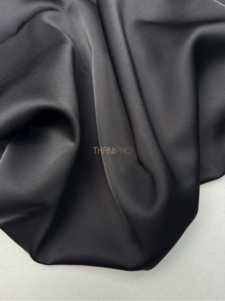 Сатин вискоза, арт. SK2006-13 цвет черный