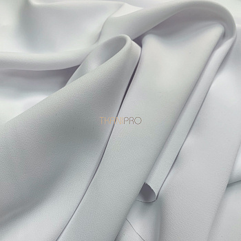 Блузочная ткань белая, арт. BSK5036-1