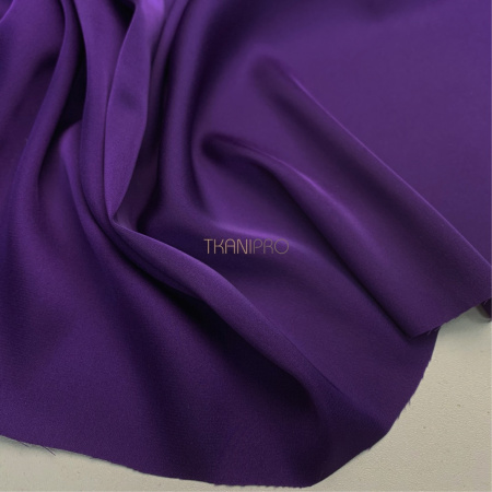 Шелк искусственный, арт. S2131-80 цвет фиолетовый