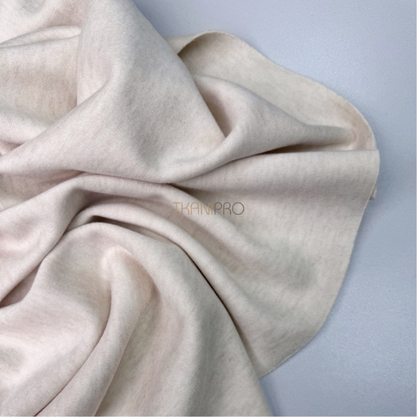 Трикотаж с шерстью цвет бежевый меланж, арт. WD7001-1