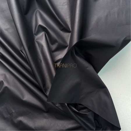 Ткань плащевая дюспо цвет черный, арт. PL2120-86