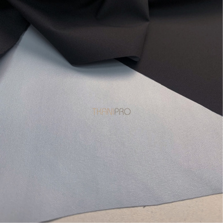 Плащевая ткань на мембране, арт. PL0001-30 цвет черный