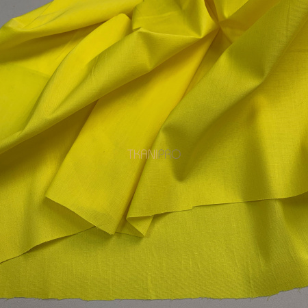 Хлопок поплин стрейч, арт. TC2035-25 цвет желтый