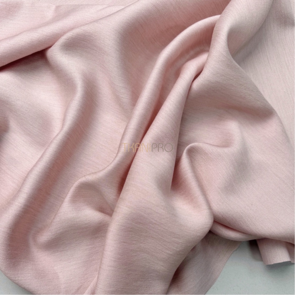 Вискоза плательная с шерстью цвет розовый, арт. LB5001-13