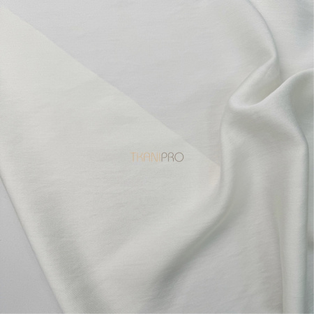 Вискоза плательная с шерстью цвет молочный, арт. LB5001-3