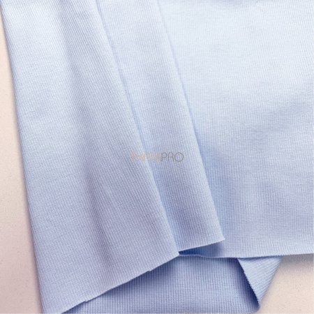 Трикотаж кашкорсе цвет голубой, арт. DW1201-6