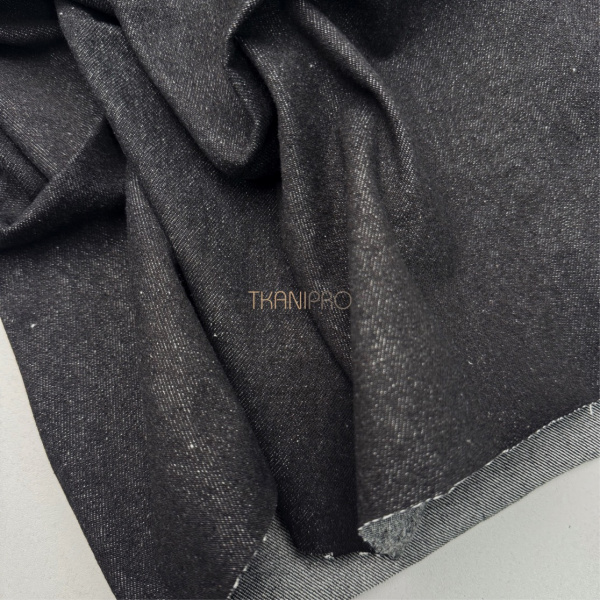 Джинса плотная черный, арт. JL3413-1