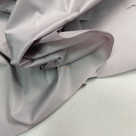 Ткань плащевая дюспо, арт. PL2120-25 цвет серый оловянный