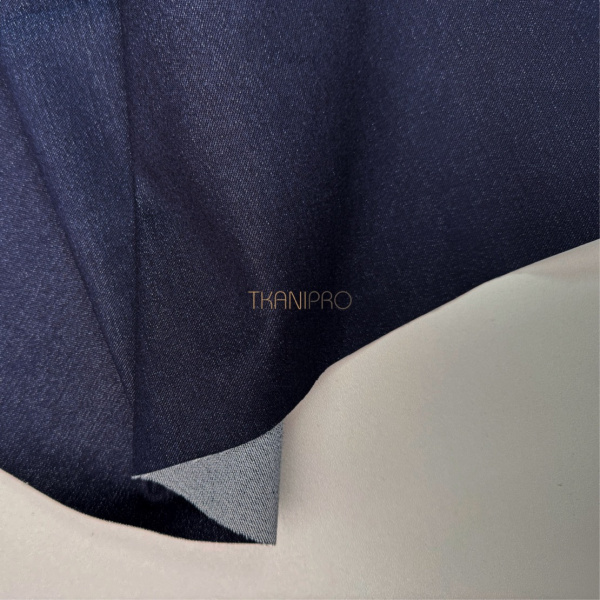Деним плотный стрейч, арт. JL5001-2 цвет чернильный