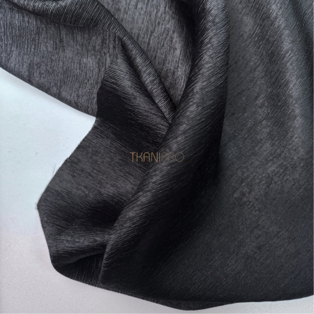 Вуаль крэш цвет черный, арт. TT1101-8