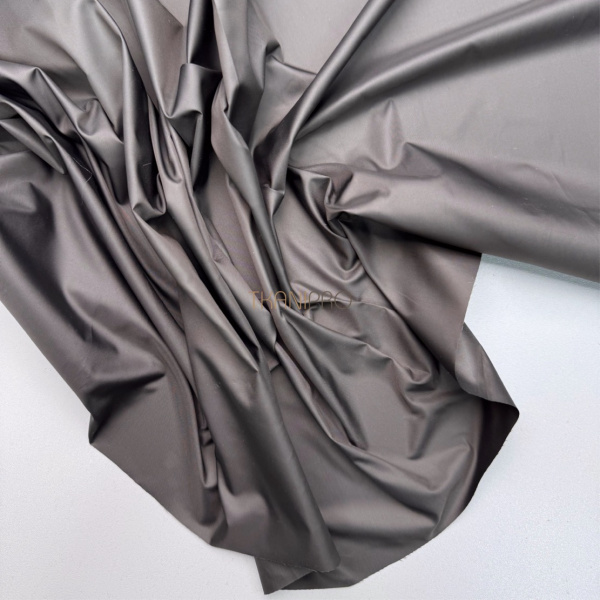 Ткань плащевая дюспо матовая цвет тауп коричневый, арт. PL2297-26