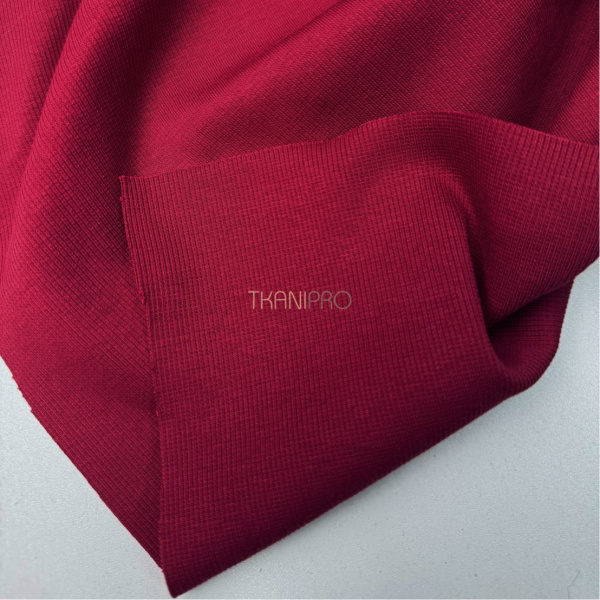 Трикотаж кашкорсе цвет вишневый, арт. DW1201-17