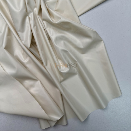 Ткань плащевая тонкая цвет кремовый, арт. PL2291-15