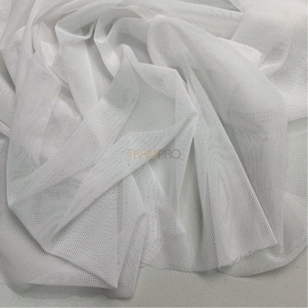 Эластичная сетка цвет белый, арт. SS2402-1