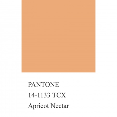 Шелк искусственный, арт. S1054-3 цвет абрикосовый