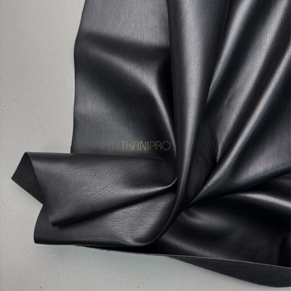 Искусственная кожа на замше цвет черный, арт. OW1941-1