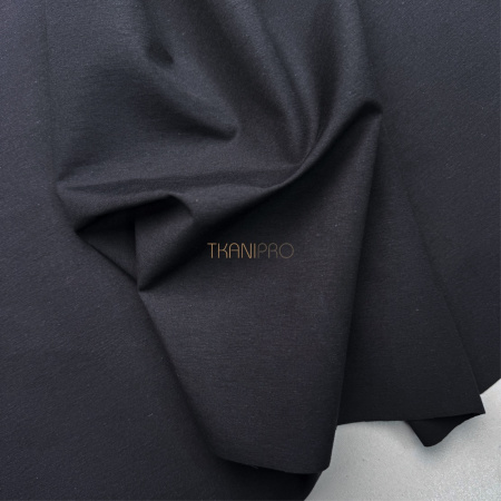 Ткань курточная цвет черный, арт. PL9957-2