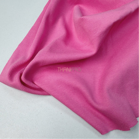 Трикотаж кашкорсе цвет розовая фуксия, арт. DW1201-8