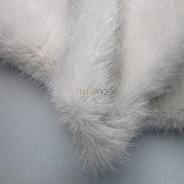 Соболь искусственный мех цвет белый, арт. EN313-1
