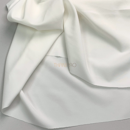 Плательная блузочная ткань софт цвет молочный, арт. BS2004-2